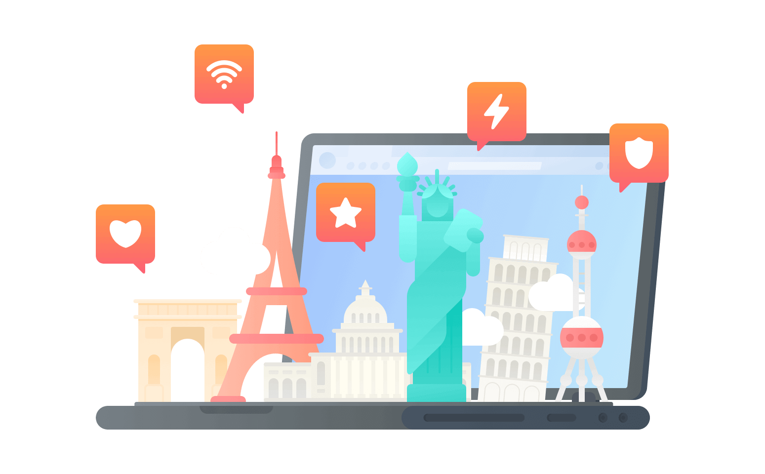 在哥伦比亚连接到中国的加速器 - 返华VPN